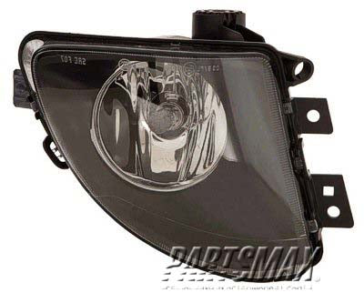 2593 | 2010-2017 BMW 535i GT RT Fog lamp assy F07; GRAN TURISMO; w/o M Pkg | BM2593139|63177199620