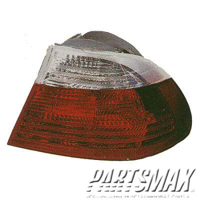 2800 | 2000-2000 BMW 323Ci LT Taillamp assy 2dr coupe; E46; outer; w/white lens | BM2800108|63218383825