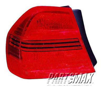 2801 | 2006-2006 BMW 325i RT Taillamp assy outer lamps | BM2801119|63217161956