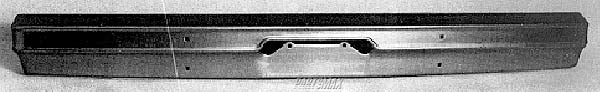 1002 | 1983-1985 DODGE W350 Front bumper face bar bright; w/o impact strip | CH1002143|4249555