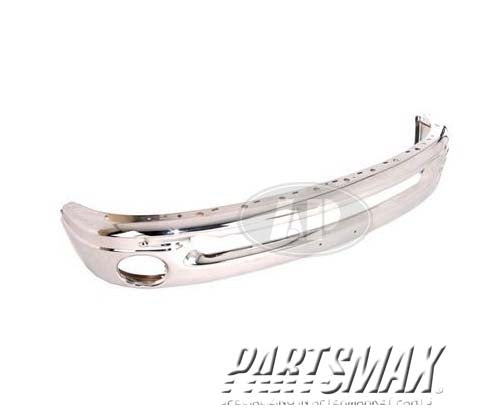 1002 | 2002-2005 DODGE RAM 1500 Front bumper face bar w/o Sport Pkg; Chrome; Original Design | CH1002373|55077946AA-PFM