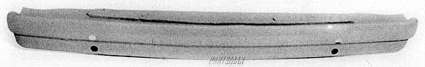 1006 | 1985-1989 PLYMOUTH RELIANT Front bumper reinforcement all | CH1006122|4334040