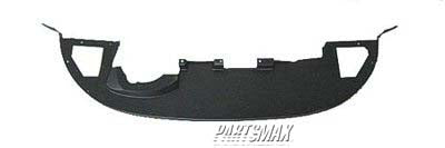 Front Lower Valance Panel For 2007-2012 Dodge Caliber - Textured Finish, Direct Replacement (Part #5116054AA)