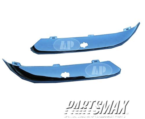 1059 | 2005-2010 CHRYSLER 300 RT Front bumper impact strip 5.7L; w/Headlamp Washer; Chrome | CH1059126|4806124AA