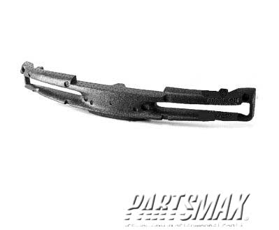 1070 | 1998-2004 DODGE INTREPID Front bumper energy absorber ES|R/T|SXT; w/Fog Lamps; w/fog lamps | CH1070115|4574833AC