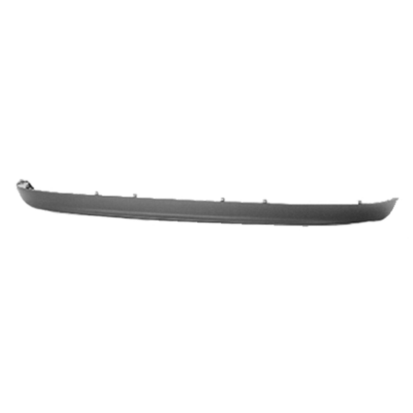 1090 | 2002-2002 DODGE RAM 3500 Front bumper air dam late design; w/o Sport package; lower; matte-black | CH1090125|55077337AB