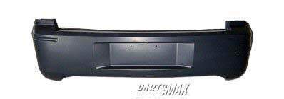 1100 | 2005-2007 DODGE MAGNUM Rear bumper cover w/Dual Exh; prime | CH1100409|4806143AC