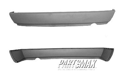 2430 | 2004-2004 CHRYSLER PACIFICA Rear bumper cover lower; almond | CH1100872|YM14AT7AA
