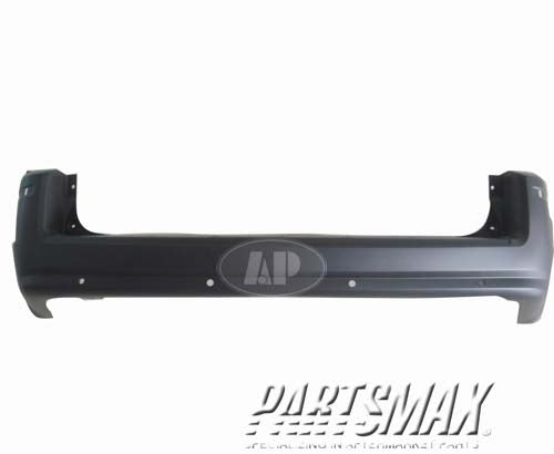 1100 | 2008-2010 CHRYSLER TOWN & COUNTRY Rear bumper cover w/Parking Sensor; w/Chrome Insert; Code ML3; prme | CH1100939|68041478AD