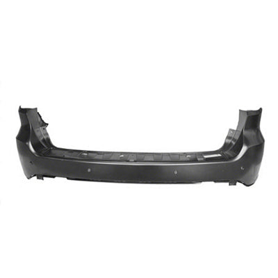 2430 | 2011-2015 DODGE DURANGO Rear bumper cover w/Parking Sensors; w/o Blind Spot Detection; prime | CH1100959|68092094AB