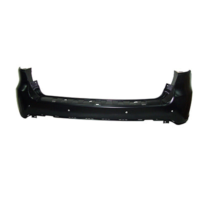 2430 | 2014-2015 DODGE DURANGO Rear bumper cover w/Parking Sensors; w/Blind Spot Detection; prime | CH1100995|68237676AB