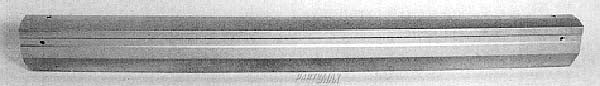 1102 | 1984-1990 JEEP WAGONEER Rear bumper face bar w/o holes for spare tire carrier; w/guard holes; w/o towing holes; prime | CH1102167|55234618AB