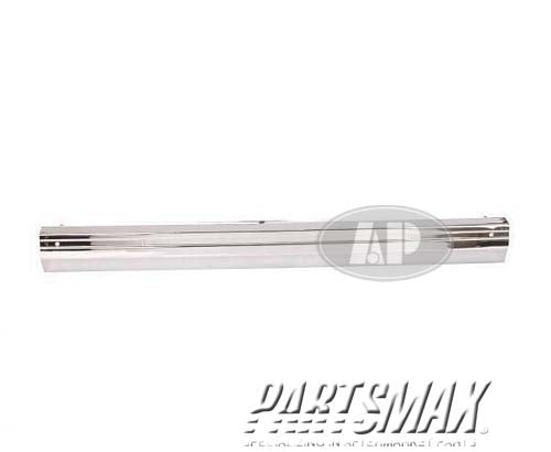 1102 | 1984-1990 JEEP WAGONEER Rear bumper face bar w/o holes for spare tire carrier; w/guard holes; w/o towing holes; bright | CH1102168|55234619