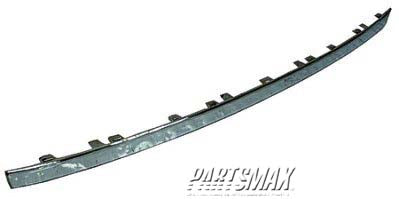 2670 | 2005-2009 JEEP GRAND CHEROKEE Rear bumper impact strip w/o Parking Aid; Chrome | CH1157813|5159087AA