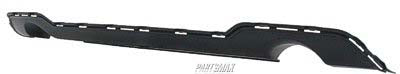 1195 | 2011-2014 DODGE AVENGER Rear bumper valance panel Dual Exhaust; Matte Dark Gray | CH1195105|68081867AB