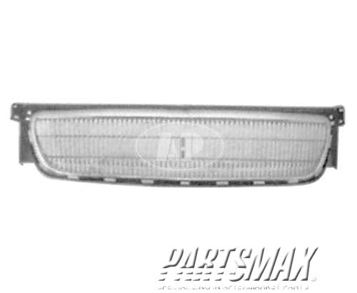 860 | 1996-1997 CHRYSLER TOWN & COUNTRY Grille assy bright & black | CH1200225|4576896