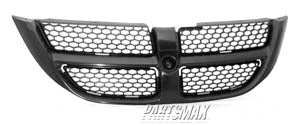 1200 | 2001-2004 DODGE CARAVAN Grille assy 1-piece design; black - paint to match | CH1200238|4857296AA