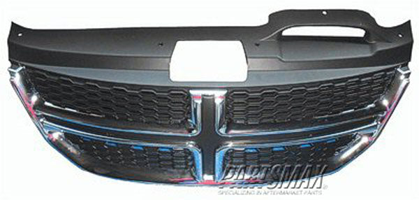1200 | 2011-2020 DODGE JOURNEY Grille assy w/o Fog Lamps | CH1200362|1SU84SZ0AC