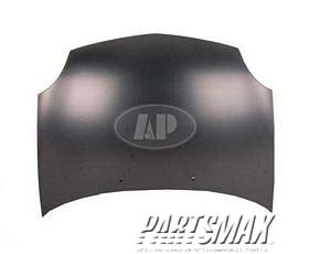 1230 | 1987-1988 DODGE SHADOW Hood panel assy except ES | CH1230110|4490718