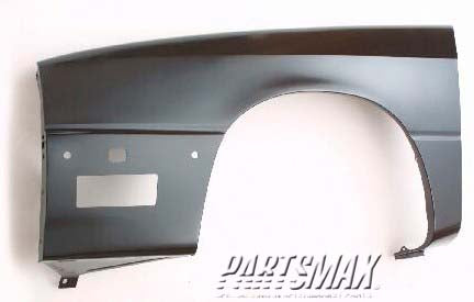 1240 | 1987-1995 CHRYSLER LEBARON LT Front fender assy 2dr coupe/convertible; w/corner lamps | CH1240200|5252167