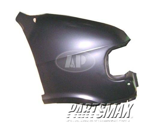 1241 | 1995-1998 DODGE B1500 RT Front fender assy w/o dogleg | CH1241197|5015726AA