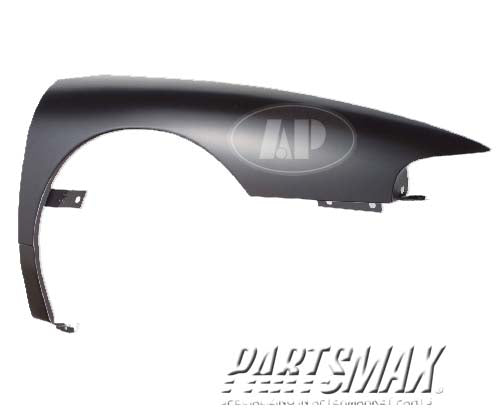 1241 | 1996-1997 CHRYSLER CONCORDE RT Front fender assy steel | CH1241207|4580596