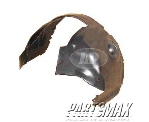 1248 | 1997-2000 CHRYSLER TOWN & COUNTRY LT Front fender inner panel w/Sport package; fender liner | CH1248114|4860311