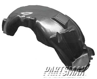 1248 | 2007-2009 CHRYSLER ASPEN LT Front fender inner panel | CH1248135|55078071AF