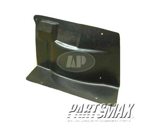 1250 | 2007-2010 CHRYSLER SEBRING LT Front fender splash shield | CH1250136|5116174AA
