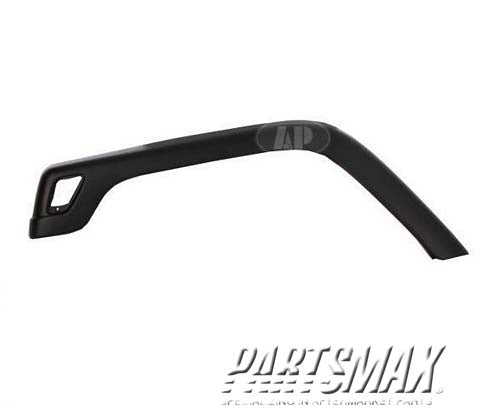 1268 | 1997-2006 JEEP WRANGLER LT Front fender flare flat black - code K30 | CH1268107|5KC27DX9AB