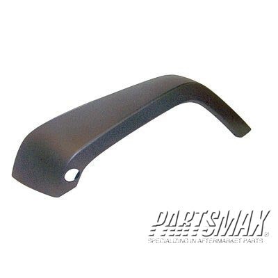 1268 | 2018-2018 JEEP WRANGLER JK LT Front fender flare WRANGLER; Textured Black | CH1268119|5KF09RXFAI