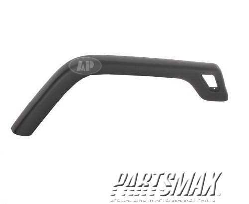 1269 | 1997-2006 JEEP WRANGLER RT Front fender flare flat black - code K30 | CH1269107|5KC26DX9AB