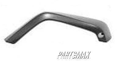 200 | 2007-2017 JEEP WRANGLER RT Front fender flare PTM | CH1269108|5KC86TZZAJ