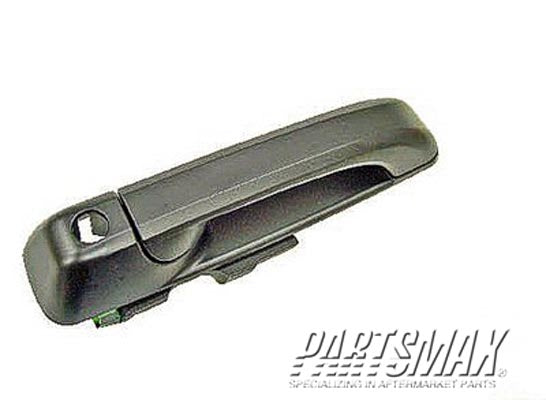 1680 | 2007-2008 JEEP GRAND CHEROKEE LT Front door handle outer black; code X8 | CH1310145|5HS57DX8AJ