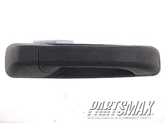 1311 | 2011-2018 RAM 1500 RT Rear door handle outer w/Keyless Entry; Textured Black | CH1311160|55112384AD