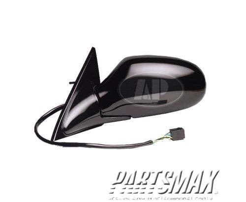 1320 | 1994-1997 CHRYSLER LHS LT Mirror outside rear view heated foldaway power remote; from 7/26/93; black | CH1320117|JF53PBX