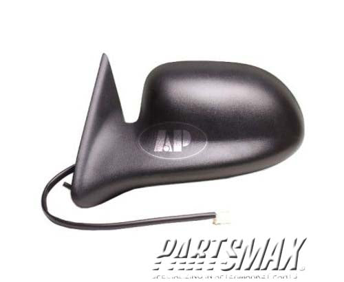 1320 | 1998-2000 DODGE DURANGO LT Mirror outside rear view power remote; non-folding; black | CH1320157|55154843AC