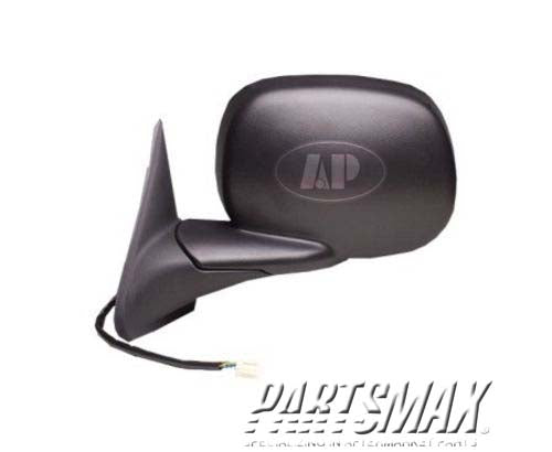 1320 | 1998-2001 DODGE RAM 1500 LT Mirror outside rear view power remote foldaway; heated | CH1320168|55076489AG