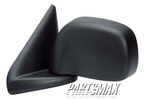 1320 | 2009-2009 DODGE RAM 1500 LT Mirror outside rear view R1500 MEGA CAB; Power; Heated; Man-Folding | CH1320306|55077925AD