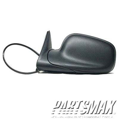 1320 | 2003-2003 DODGE DURANGO LT Mirror outside rear view Power; Folding; Heated; 6x9; Textured Black | CH1320318|55077252AE