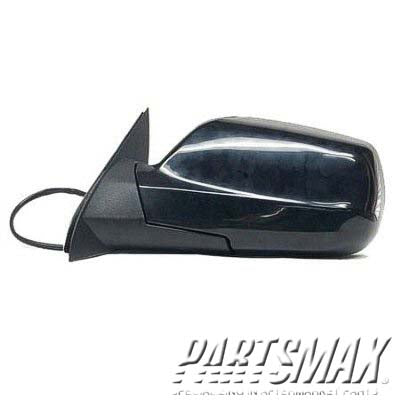 1320 | 2005-2008 JEEP GRAND CHEROKEE LT Mirror outside rear view Power; Non-Heated; w/o Memory; Black (Code X8); PTM | CH1320321|1KX651X8AA