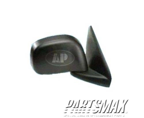 1321 | 2005-2009 DODGE RAM 2500 RT Mirror outside rear view Manual; w/o Towing Pkg; Black | CH1321202|55077438AJ