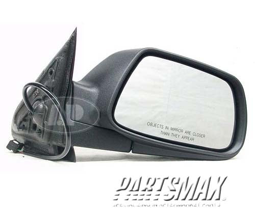 1321 | 2005-2010 JEEP GRAND CHEROKEE RT Mirror outside rear view black; non-heated | CH1321244|55156454AE