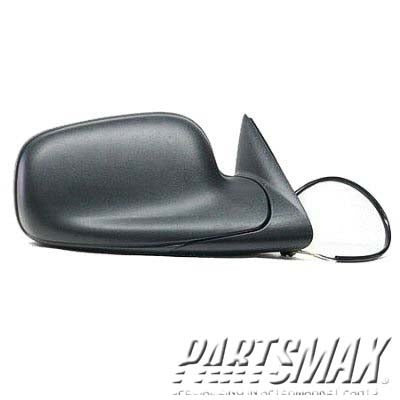 1321 | 2001-2004 DODGE DAKOTA RT Mirror outside rear view Power; Folding; Heated; 6x9; Textured Black | CH1321318|55077253AE