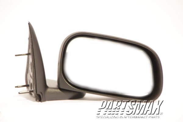 1321 | 2005-2010 DODGE DAKOTA RT Mirror outside rear view Manual; Folding; Black | CH1321326|55112640AD