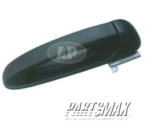 1521 | 2002-2004 JEEP GRAND CHEROKEE RT Rear door handle outer Grand Cherokee Laredo; black | CH1521105|55135838AD