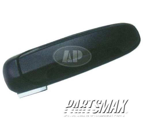 1850 | 2004-2009 DODGE DURANGO RT Rear door handle outer black | CH1521110|55362214AA