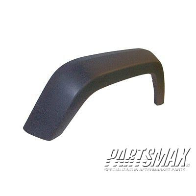 2010 | 2007-2017 JEEP WRANGLER RT Rear fender flare Textured Black | CH1769107|5KF16RXFAF