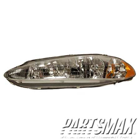 2502 | 2002-2004 DODGE INTREPID LT Headlamp assy composite includes park/signal lamp | CH2502149|5161541AB