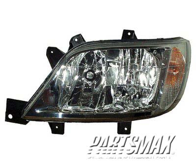 2502 | 2003-2006 DODGE SPRINTER 2500 LT Headlamp assy composite w/Fog Lamps | CH2502173|5124529AA